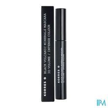 Load image into Gallery viewer, Korres Km Mascara Volum Black Mineral 01 Black 8ml
