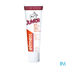 Charger l'image dans la galerie, ELMEX® ANTI-CARIES PROFESSIONALTM JUNIOR 6-12 TANDPASTA TUBE 75ML

