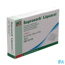 Load image into Gallery viewer, Suprasorb Liquacel Verband 5x 5cm 10 33435-180020
