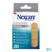 Load image into Gallery viewer, Nexcare 3m Breath.univ.19x72mm Strips 20 N0320ns-0
