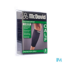 Afbeelding in Gallery-weergave laden, Mcdavid Del Calf Support Black/scarlet S 441
