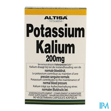 Charger l'image dans la galerie, Altisa Kalium-potassium (citrat) 200mg V-caps 90
