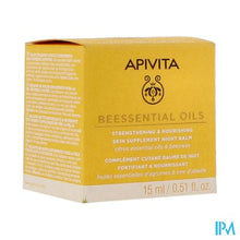 Afbeelding in Gallery-weergave laden, Apivita Beessential Strengt.&amp;nour. Night Balm 15ml
