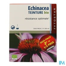 Afbeelding in Gallery-weergave laden, Fytostar Echinacea Tinctuur Bio Duo2x100ml 2e -50%
