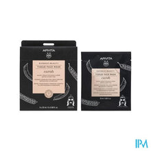 Charger l'image dans la galerie, Apivita Express Sheet Mask Carob
