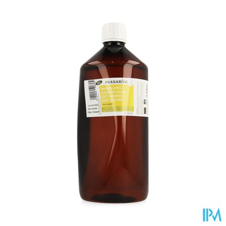 Zachte Amandel Bio Plant.olie 1l Pranarom