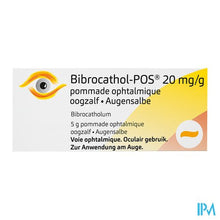 Afbeelding in Gallery-weergave laden, Bibrocathol-Pos 20Mg/G Oogzalf             Tube 5G
