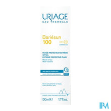 Afbeelding in Gallery-weergave laden, Uriage Bariesun Fluide 100 Ext. Besch. Ip50+ 50ml
