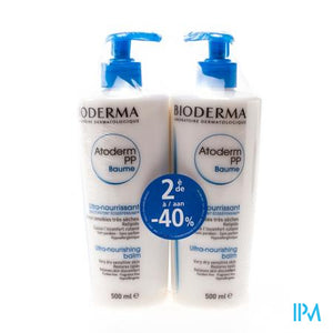 Bioderma Atoderm Creme Pp Baume 2x500ml 2e 40%