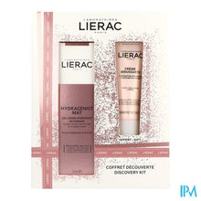 Load image into Gallery viewer, Lierac Kerstkoffer Hydrag.gel Cr30ml+cr Mouss.30ml
