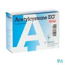 Afbeelding in Gallery-weergave laden, Acetylcysteine EG Sach 30X600Mg
