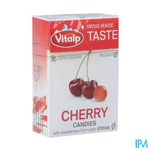 Afbeelding in Gallery-weergave laden, Vitalp Snoepje Kers Z/suiker Stevia 25g
