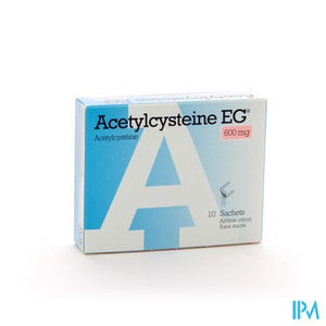 Acetylcysteine EG Sach 10X600Mg