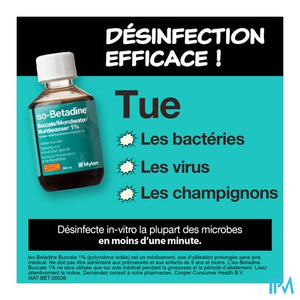 Iso Betadine 1% Nf Mondwater 200ml Ready To Use