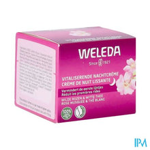 Afbeelding in Gallery-weergave laden, Weleda Roze&amp;wit Thee Vitaliserende Nachtcreme 40ml
