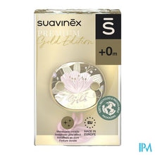 Afbeelding in Gallery-weergave laden, Suavinex Gold Soother Chain Pink
