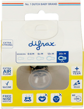 Afbeelding in Gallery-weergave laden, Difrax Fopspeen Natural 20m+ Chocolate Lines
