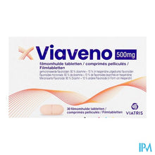 Afbeelding in Gallery-weergave laden, Viaveno 500mg Filmomh Tabl 30
