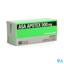 Load image into Gallery viewer, Asa Apotex 500mg Comp 60 X 500mg
