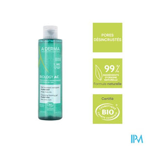 Aderma Biology Ac Zuiv. Schuim.reinig.gel 200ml