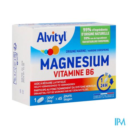 Alvityl Magnesium Vitamine B6 Tabl 45