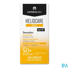 Afbeelding in Gallery-weergave laden, Heliocare 360° Sensation Spf50+ 50ml
