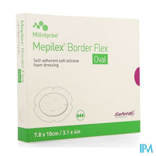 Charger l'image dans la galerie, Mepilex Border Flex Oval Verb 7,8x10cm 5 583500
