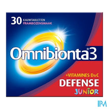 Charger l'image dans la galerie, Omnibionta3 Junior Multivitamines voor Kinderen (30 tabletten)
