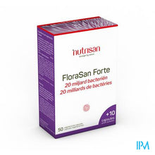 Load image into Gallery viewer, Florasan Forte V-caps 50+10 Nutrisan
