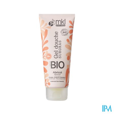 Mkl Douchegel Bio Abrikozen Fl 200ml