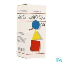 Afbeelding in Gallery-weergave laden, Acatar® Mono 3mg/ml Siroop 125 ml
