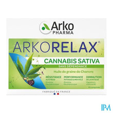 Charger l'image dans la galerie, Arkorelax Stress Control Cannabis Sativa Comp 30
