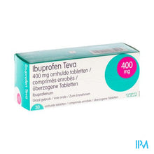 Afbeelding in Gallery-weergave laden, Ibuprofen Teva Drag 30 X 400mg
