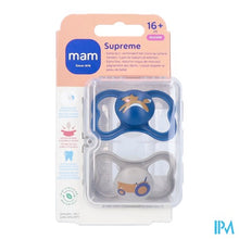Charger l'image dans la galerie, Mam Supreme Fopspeen Silicone 16m+ Blue 2
