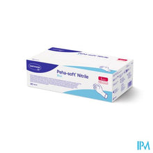 Afbeelding in Gallery-weergave laden, Peha Soft Handschoen Nitrile Blauw l 150 9420630
