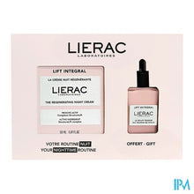 Afbeelding in Gallery-weergave laden, Lierac Kit Lift Integral Nachtcr 50ml+mm Serum15ml
