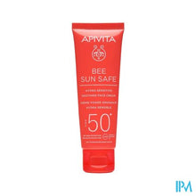 Load image into Gallery viewer, Apivita Hydra Sensitive Sooth. Face Cr Spf50+ 50ml
