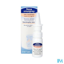 Charger l'image dans la galerie, Nasasinuspray 0,5mg/ml Sine Cons.junior Neusv.10ml
