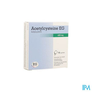 Acetylcysteine EG Sach 10X600Mg