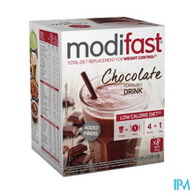 Load image into Gallery viewer, Modifast Intensive Choco Flavoured Milkshake 8x55g
