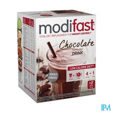 Afbeelding in Gallery-weergave laden, Modifast Intensive Choco Flavoured Milkshake 8x55g
