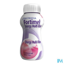 Charger l'image dans la galerie, Fortimel Energy Multi Fibre Aardbei 4x200ml
