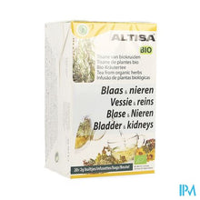 Charger l'image dans la galerie, Altisa Tisane Blaas Nieren Bio 20x2g Nf
