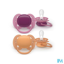 Afbeelding in Gallery-weergave laden, Philips Avent Fopspeen +18m Soft Fuchsia/perzik 2
