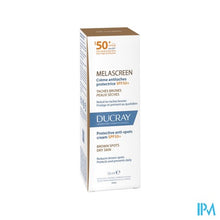 Charger l'image dans la galerie, Ducray Melascreen Cr A/pigmentvlekken Spf50+ 50ml

