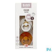 Afbeelding in Gallery-weergave laden, Bibs 1 Fopspeen Duo Haze/caramel 2
