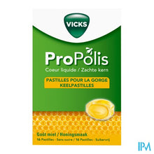 Charger l'image dans la galerie, Vicks Propolis Coeur Liquide Zuigtabl 16

