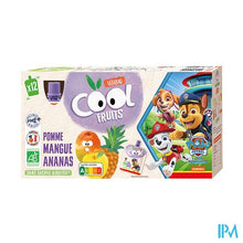 Load image into Gallery viewer, Vitabio Cool Fruits Appel&amp;mango&amp;ananas 12x90g
