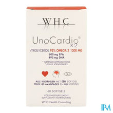 Afbeelding in Gallery-weergave laden, UnoCardio X2 Softgels 60
