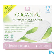 Load image into Gallery viewer, Organyc Inlegkruisjes Pocket Katoen Bio 24
